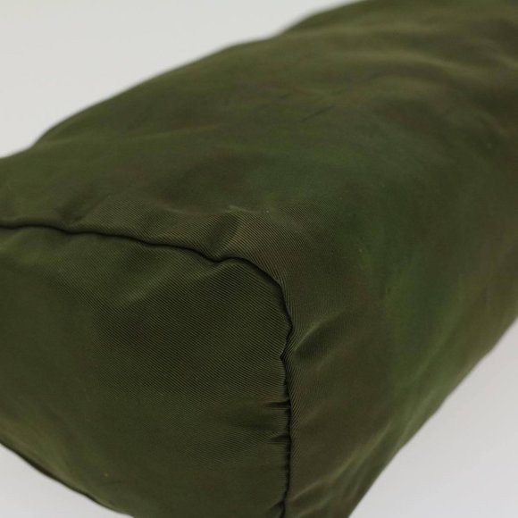 PRADA Pouch Nylon Green Auth yb246 - Picture 10 of 16